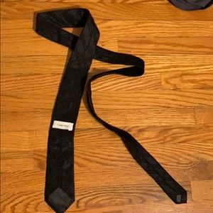 Black Calvin Klein necktie